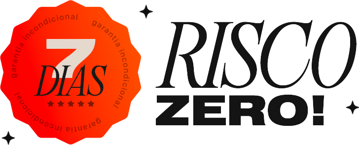 Risco Zero! 7 Dias de Garantia